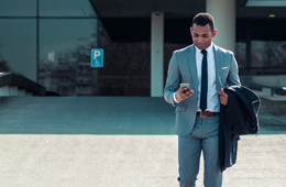 African businessman Cell