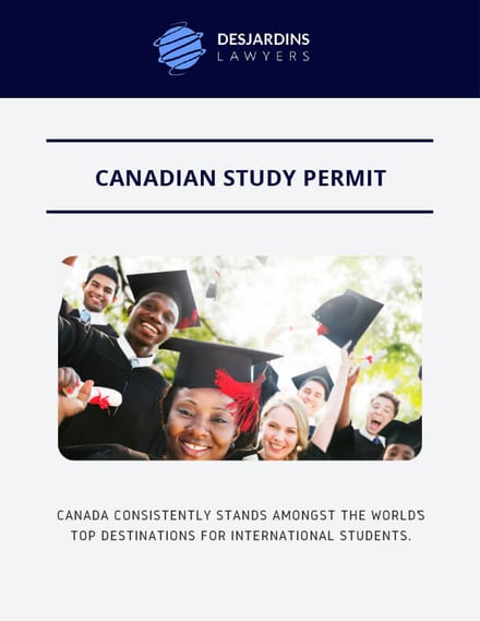 Canadian Study Permit Brochure Cover