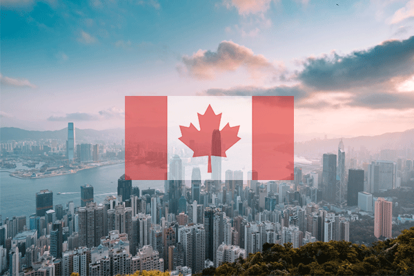 HK-City-and-Canadian-Flag