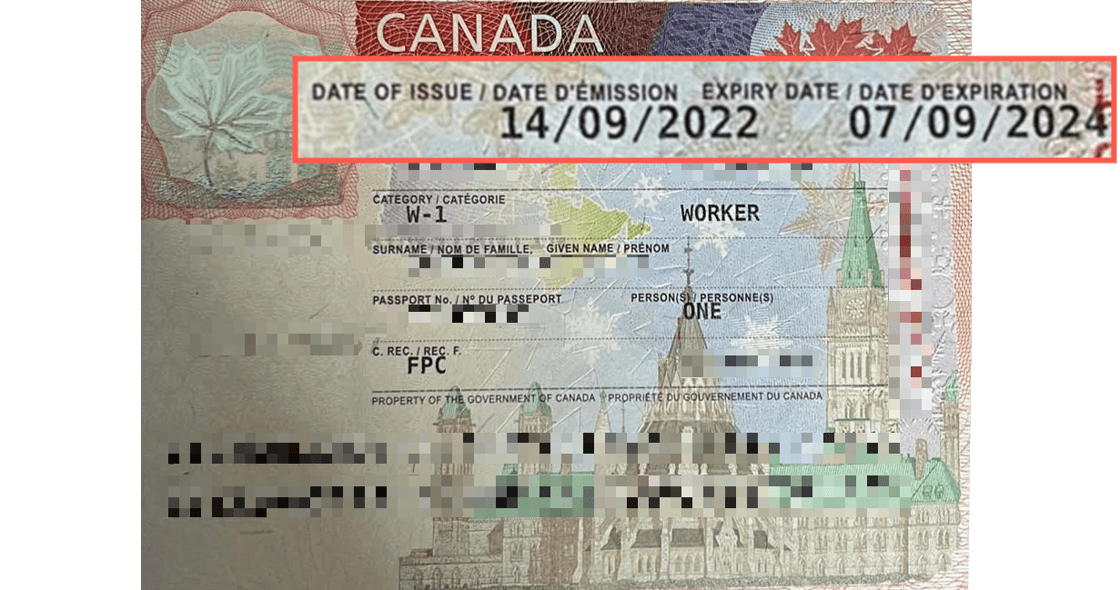 Passport Issued with Date