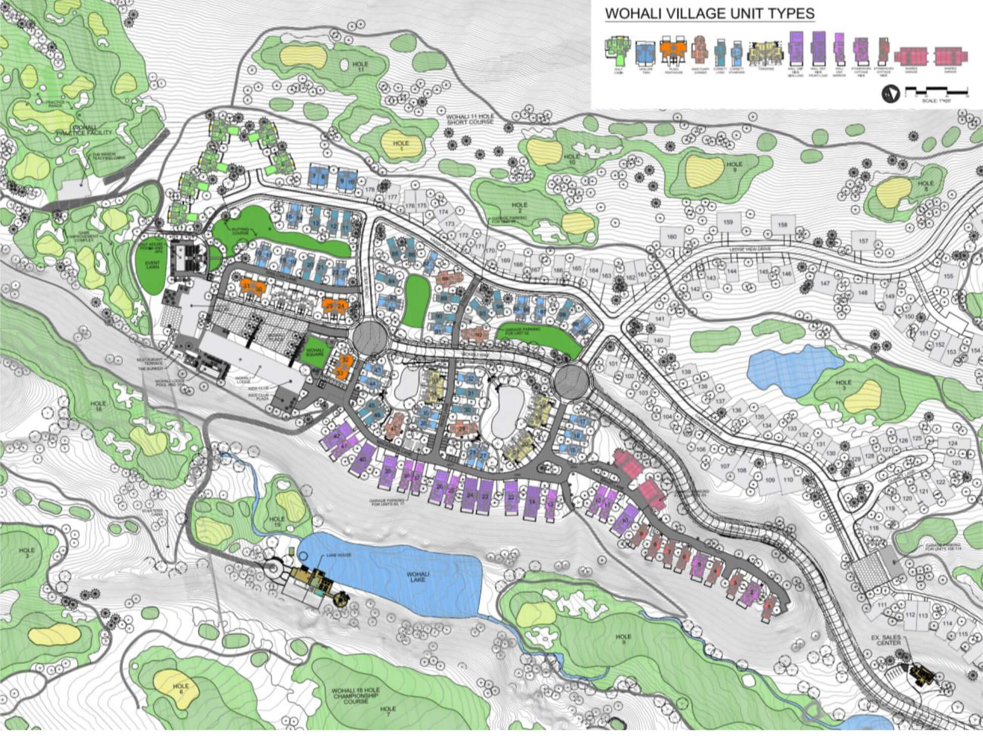Wohali Village Site Plan