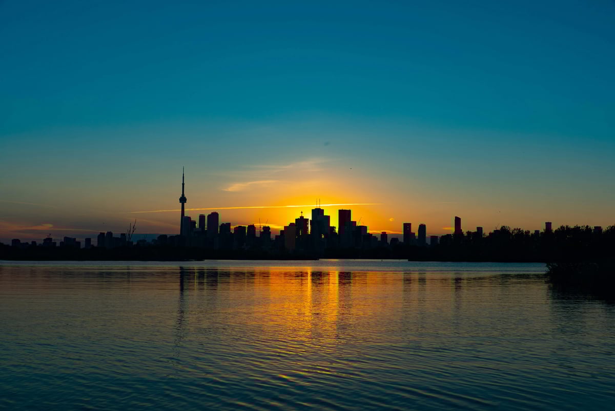 sunset Toronto